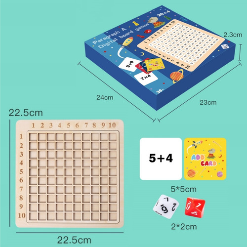 Juguetes Para Tablas De Multiplicar Matemáticas Montessori