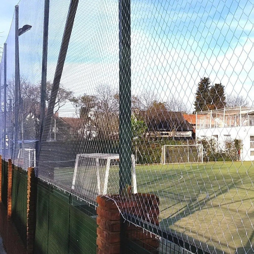 Red Cancha Tenis Padel Contencion Pelotas Perimetro Y Techo Importada Resiste Intemperie Precio X M2