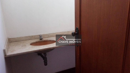 Imagem 21 de 30 de Apartamento Com 4 Dormitórios Para Alugar, 185 M² Por R$ 6.500,00/mês - Boqueirão - Santos/sp - Ap1550