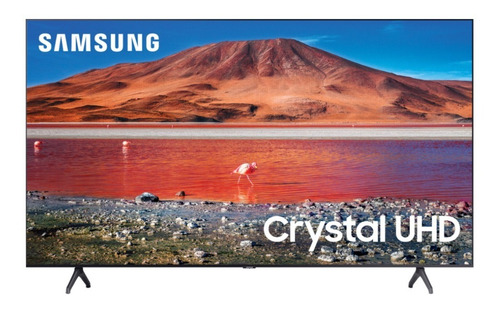 Imagen 2 de 6 de Smart Tv Samsung 43 Un43tu7000 Crystal Uhd 4k Gtia Nueva