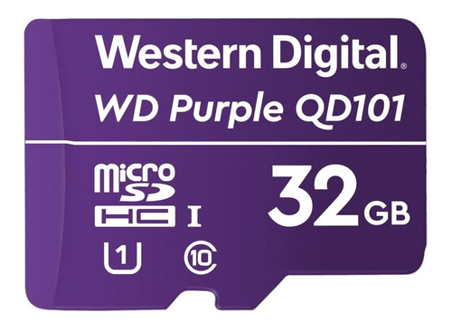 Memoria Micro Sd Western Digital Purple 32gb Sc Qd101