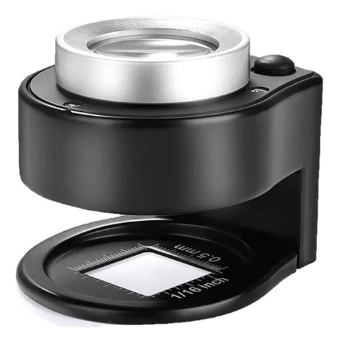 Inspection Mirror, 60x Magnifying Glass
