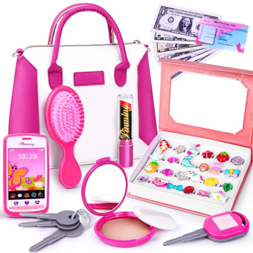 Kit Maquillaje Para Niña Gjzz Monedero De Juego Para Niñas P