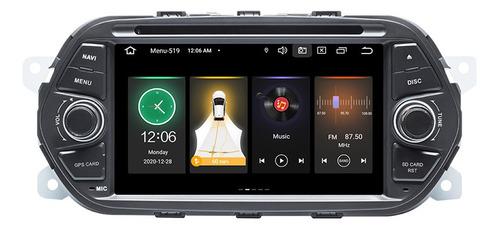 Fiat Tipo Egea 2015-2017 Navegación Gps For Automóvil