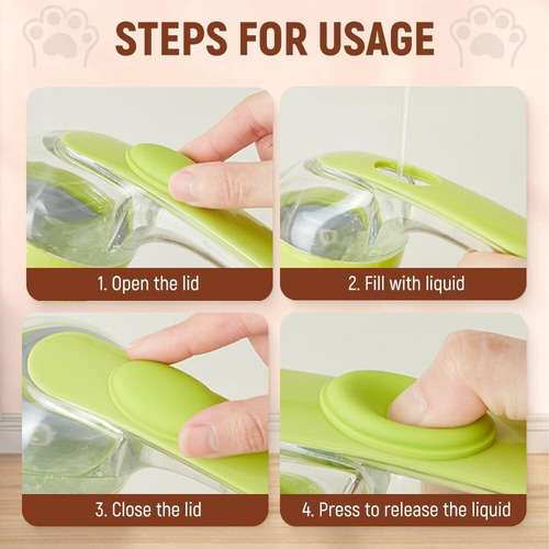 . Nuevo Y Cómodo Cepillo De Champú Para Perros Con