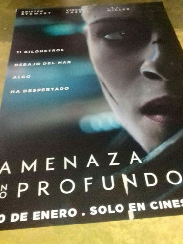 Amenaza En Lo Profundo Póster Gigante De Cine