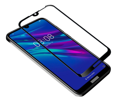 Mica Cristal Templado 9d Compatible Con Huawei Y6 Pro 2019