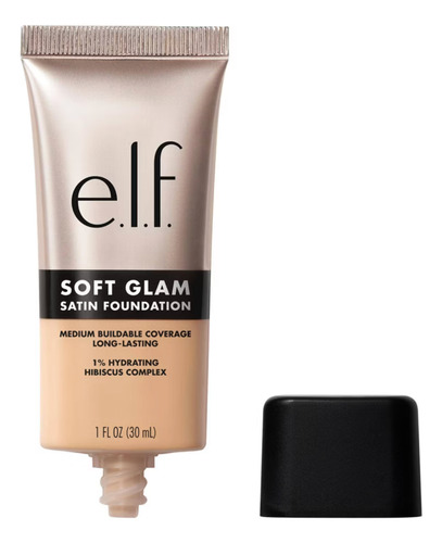 E.l.f Soft Glam Satin Base Para Maquillaje 1.0 Fl Oz 21 Light Neutral