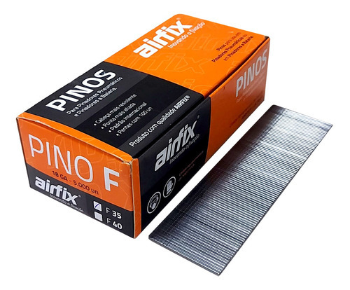 Pino F-35 Galvanizado Pneumática 1 Caixa 5000 Unidades