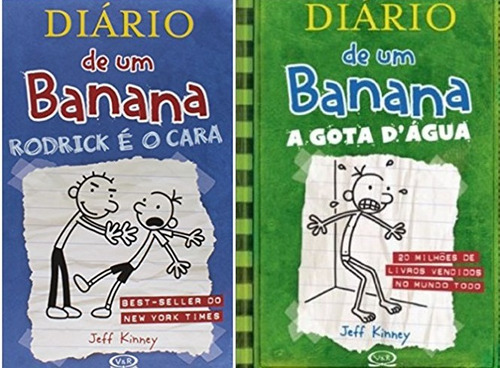 Diario De Um Banana V 2 + Volume 3 Livro Kinney Jeff