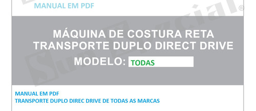 Manual Pdf  Transporte Duplo Direc Drive- Diversas