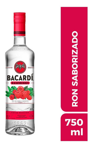 Ron Bacardí Raspberry 750 Ml