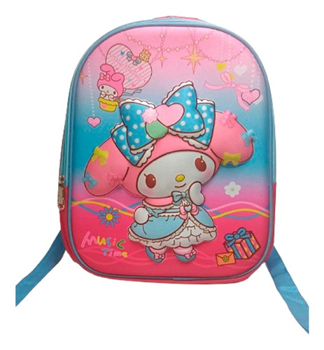 Mochila 3d Mymelody Sanrio Colegio Escolar Regalo Para Niña