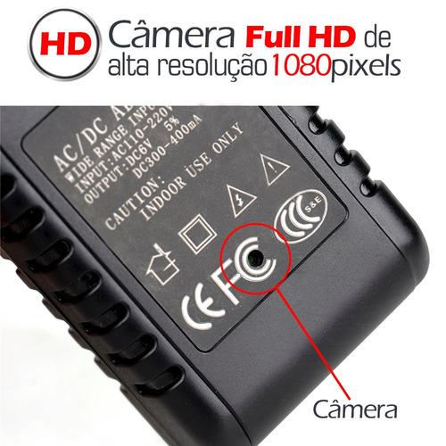 Camera Spian Carregador Universal Carregador De Celular 8gb