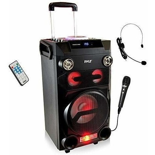 Sistema De Altavoces Portatil Con Bluetooth Karaoke  Altavoz