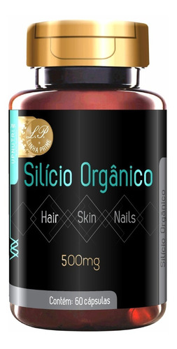 Silicio Orgânico 500 Mg Upnutri 60 Cápsulas