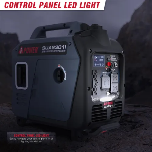 Generador Inversor Portátil 2300 W Sensor Co Ultraligero