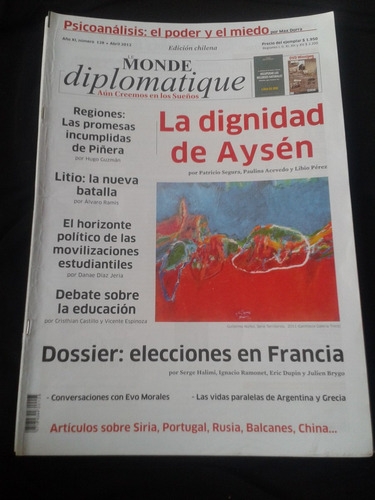 Monde Diplomatique Año Xi Numero 128  Abril 2012