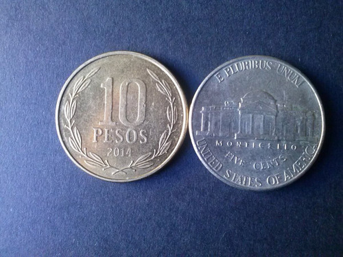 Moneda Estados Unidos Five Cents Níquel 2003 Ceca P (c38)