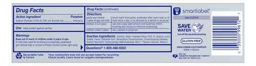 Pasta De Dientes Colgate Max Fresh Advanced Whitening 180ml