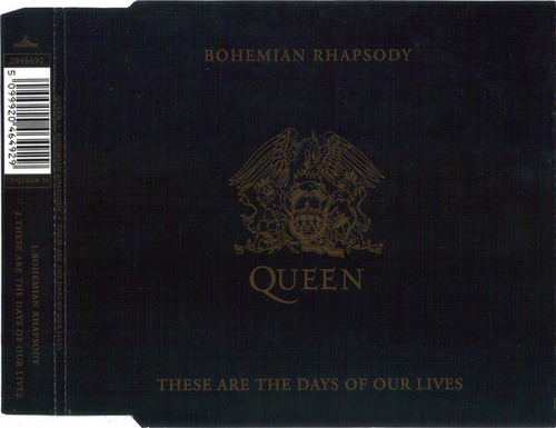 Cd Bohemian Rhapsody / These Are The Days Of Our Lives (quee Estándar