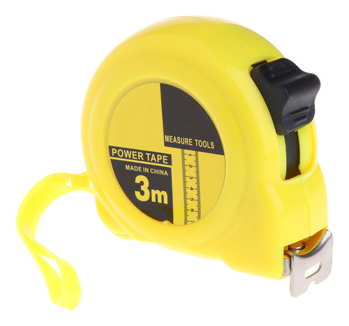 Cinta Métrica (3m) Con Acero Inoxidable Y Plástico Para