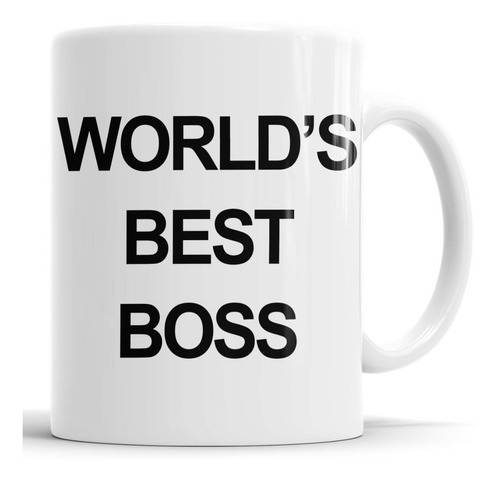 Taza The Office - World's Best Boss - Cerámica