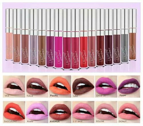 Labial Ultra Mate Colour Pop Larga Duracion