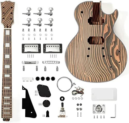 Caja Sólida De Guitarra E Tsts, Nuevo Kit De Guitarra De 6 C