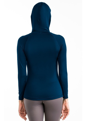 Xl Y 2xl Playera Con Gorro Para Mujer Licra Deportiva Gym
