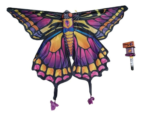 Papalote Mariposa  3d Prismaline 152 Cm