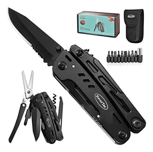 Rovertac Multitool Pocket Knife Tactical Camping Survival Kn