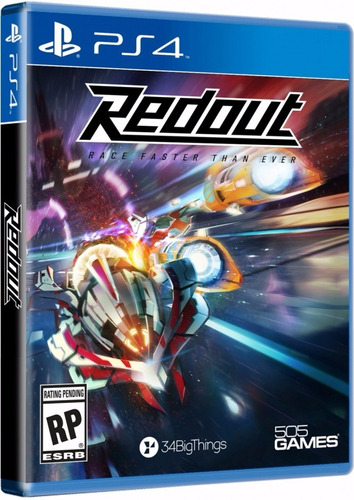 Redout - Race Faster Than Ever - Ps4 - Midia Fisica!