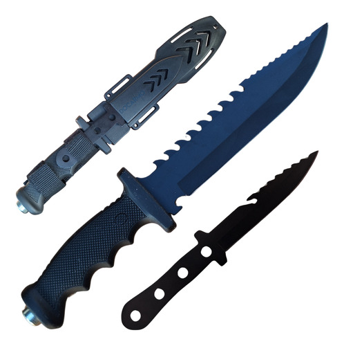 Faca Esportiva Tática Rambo +1 Faca De Arremesso Camping