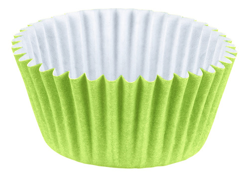Kit 200 Forminha N 05 Docinho Brigadeiro Verde Limão Festa