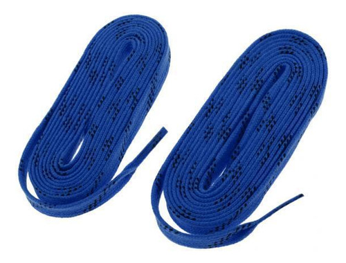 3 Cordones De Los Patines 108 Pulgadas, Azul Como Se