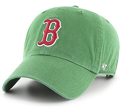 Mlb Boston Red Sox St. Patty's Clean Up Gorra Ajustable (ver