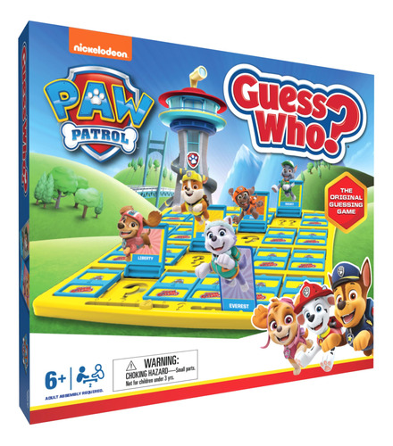 Juego De Mesa De Paw Patrol Con Chase, Rocky, Skye Y Más, C