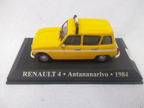 Miniatura Taxis Do Mundo Renaut 4 Antana Narivo 1984 