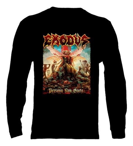 Polera Manga Larga Exodus - Ver 13 - Persona Non Grata