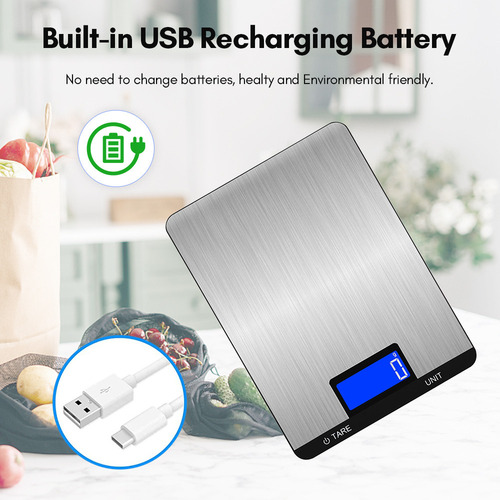 G Pesadora Electrónica Lcd Digital Recargable De 15 Kg/33