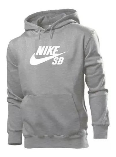 blusa de frio da nike cinza