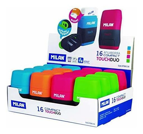 Imagen 4 de 5 de Exp 16 Afilaborra Compact Touch Milan (goma 430)