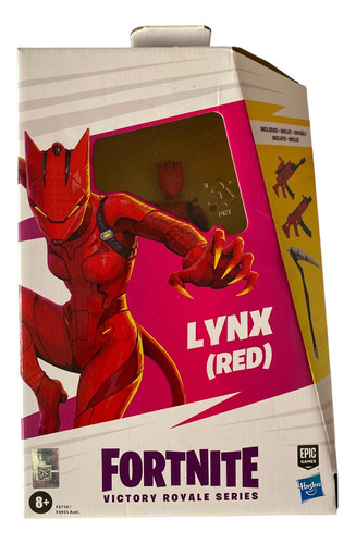Lynx Red Fortnite Victory Royale Series Figura 6 Pulg Hasbro (Usado)