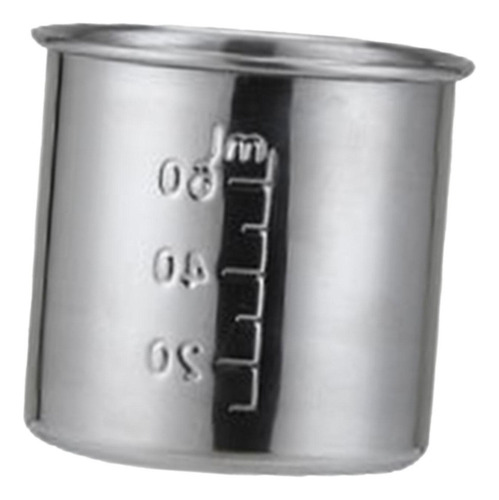 Vaso Graduado For Medicinas, Vaso De Acero Inoxidable 60 Ml