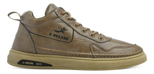 Zapatilla Bota Hombre Urbana Eco Cuero Importado Irun 2000