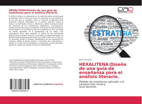 Libro: Hexalitena:diseño Una Guía Enseñanza An