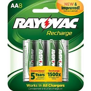 Rayovac Recarga Recargable 1350 Mah Nimh Aa Pre-charged Bate
