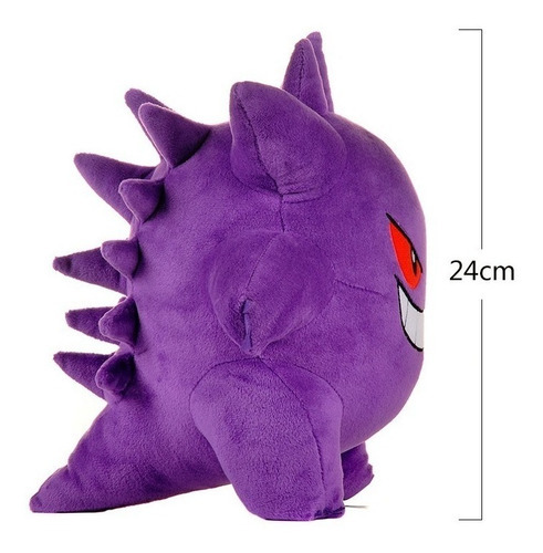 Peluche Gengar 25 Cm Pokemon Muñeco Juguete Color 1