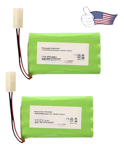 2 X 9.6v 1800mah Batería Rc Ni-mh Aa Recargable Para Coche R